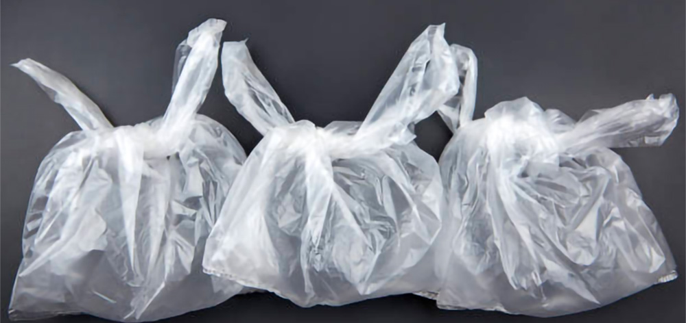 Bolsa para guardar bolsas plásticas